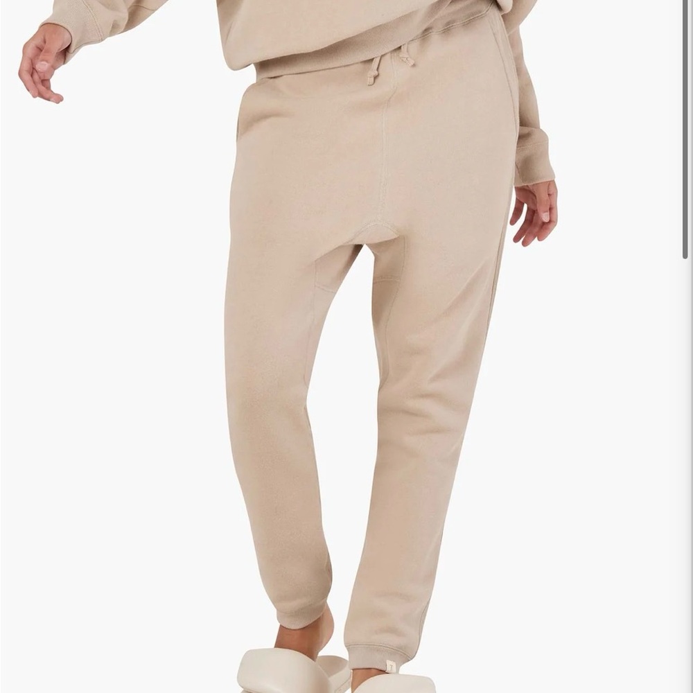 TKEES unisex Tan Sweatpants